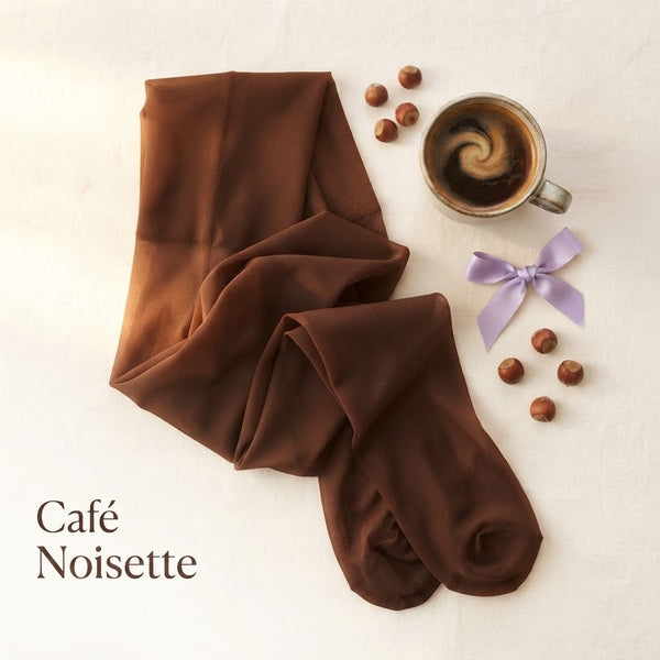 Café Noisette - 40 Denier Opaque Tights