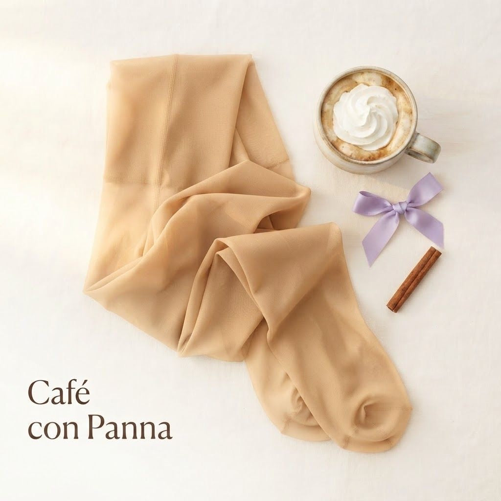 Café con Panna - 40 Denier Opaque Tights