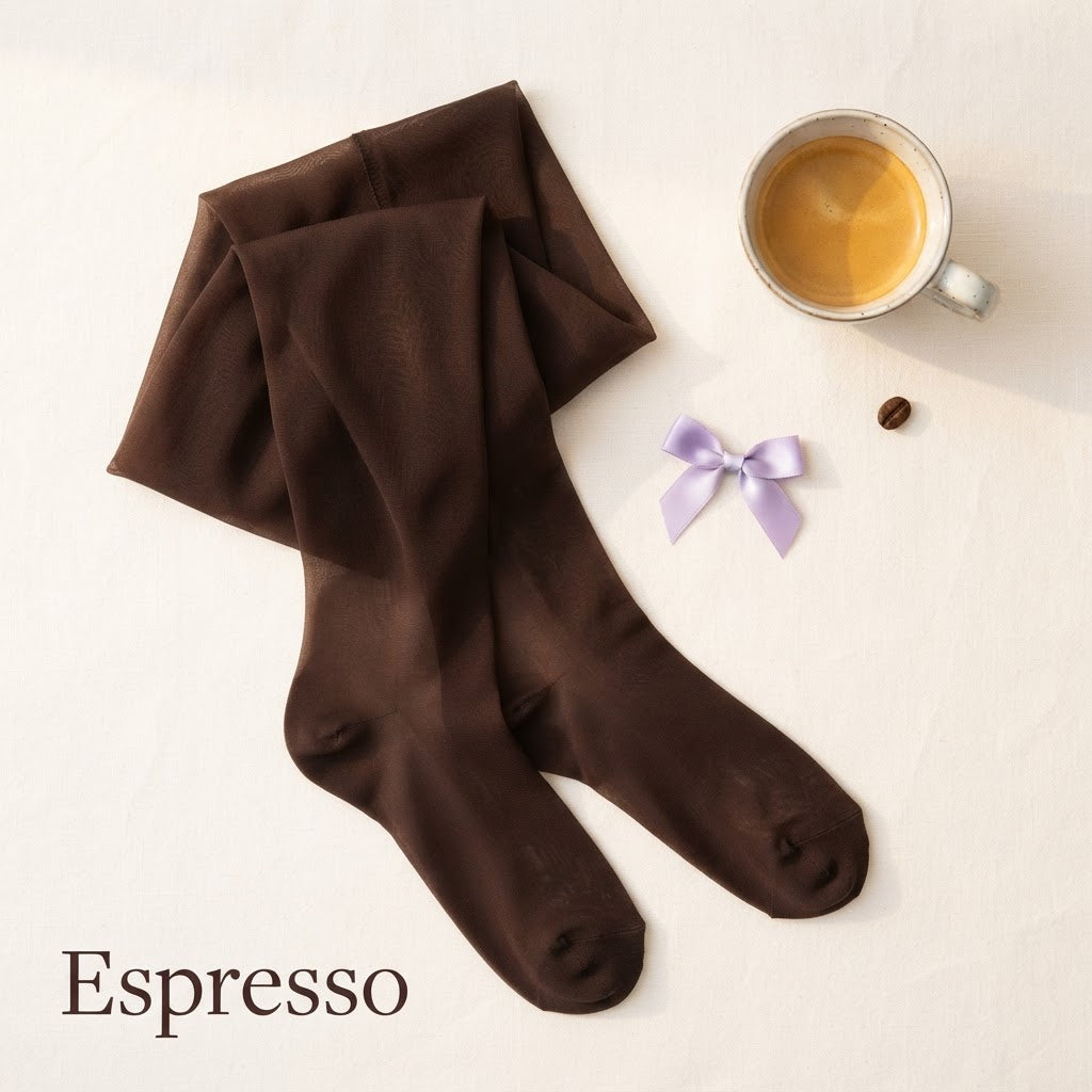 Espresso - 40 Denier Opaque Tights