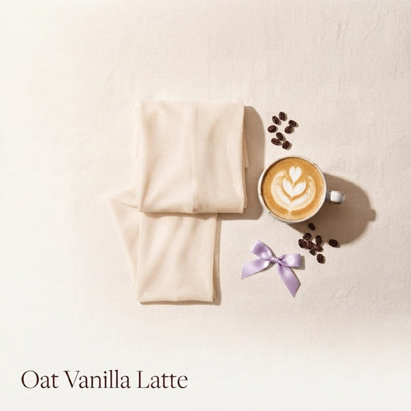Oat Vanilla Latte - 40 Denier Opaque Tights